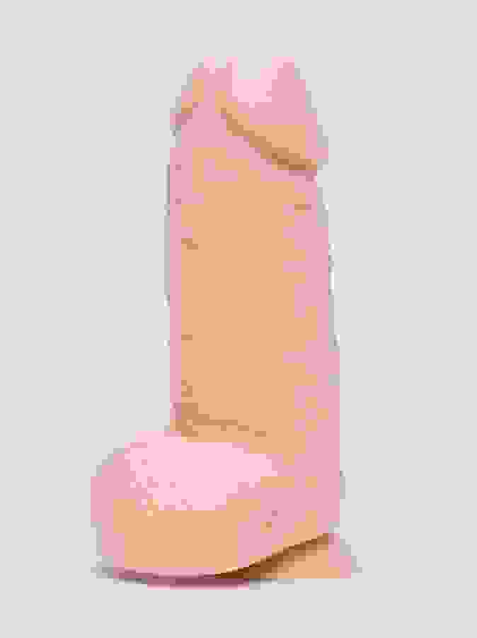 Lifelike Lover Classic Extra Girthy Dildo 7 Inch , Flesh Pink, hi-res